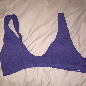 Navy blue sz:L bikini top
